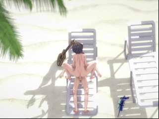 Fate Yaoi - Shiro Fucks Sieg Adjacent To Copperplate Beach